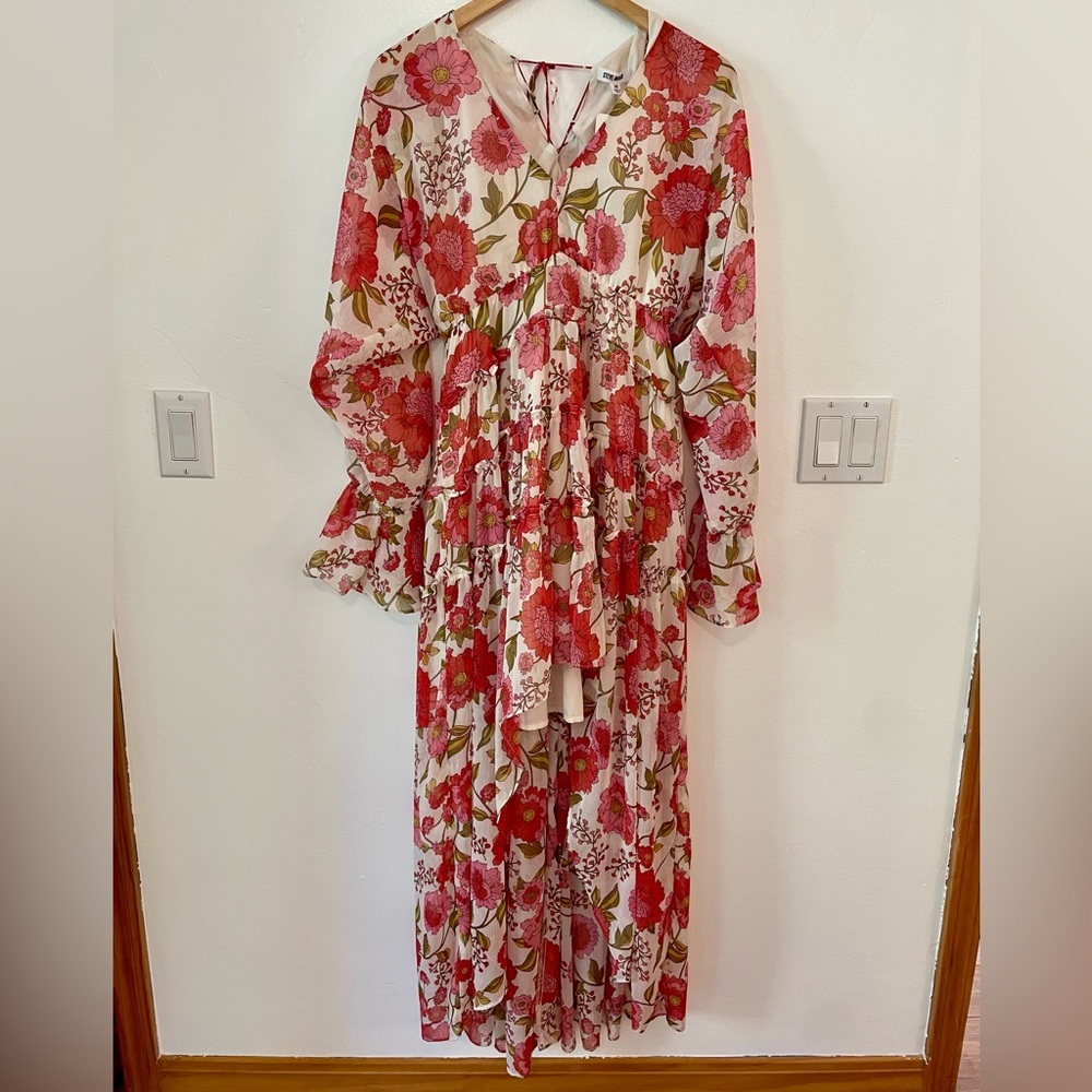 Floral Long Sleeve Dress